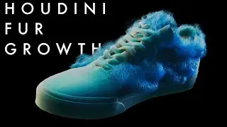 How to grow fur in Houdini #houdini  #begginerfriendly #tutorial