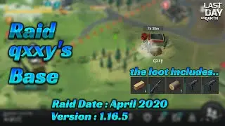 Raid qxxy base (LDOE - Last Day On Earth)