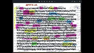 показываю как я научился ЧИТАТЬ и ПОНИМАТЬ древнеРУСки письмена наших Велика РОДна Предков РУСов.