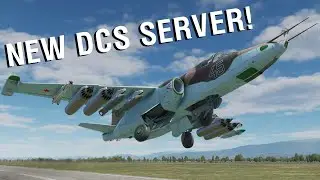 Flying The Su25 On Enigma's New Cold War Server | DCS World
