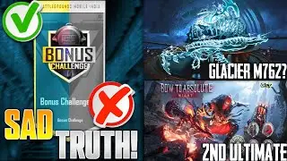 😌SAD TRUTH OF UC BONUS CHALLENGE & NEXT DATE? || 2ND ULTIMATE SET || GLACIER M762 LOOKS.