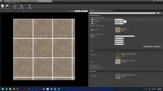 Unreal Engine - Tile Material with gaps