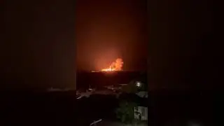 В Луганске детонирует российский склад боеприпасов 