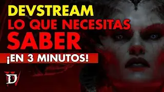 DIABLO 4 | ¿Tomando el BUEN CAMINO? 🤔 Resumen del DEVSTREAM