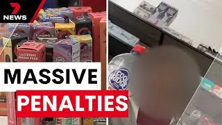 Adelaide shop caught on camera selling illegal vapes amid crushing penalties | 7NEWS