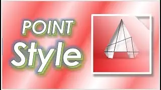 Point style autocad ,How to change point style in autocad