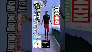 Jump rope double Unders with crossrope workout app 