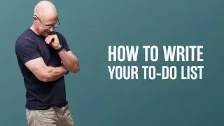 How To Write Your To-Do List | PRODUCTIVITY TIP.