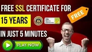 FREE SSL for 15 Years  - How To Setup Cloudflare SSL - Complete Guide 2022