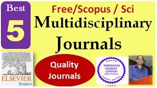 Top 5 Scopus Management and Multidisciplinary Journals || ESCI & SCOPUS