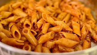 Easy Creamy Pasta Recipe Without Cream | Pasta in Red Sauce Easy Recipe