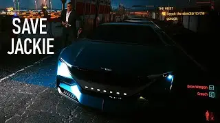 CDPR didn't think anyone would save Jackie in The Heist Mission [Cyberpunk 2077]