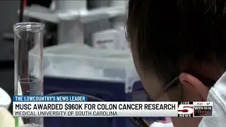 VIDEO: MUSC awarded $960K for colon cancer research