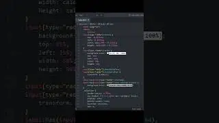 How to make Radio buttons html and css #html #coding #htmlcss #css #design #webdesign