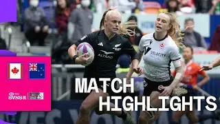 Black Fern PERFECTION 🔥 | Canada v New Zealand | HSBC SVNS Hong Kong 2025 | Women's Match Highlights