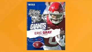 Eric Gray selected in 2023 NFL Draft to New York Giants