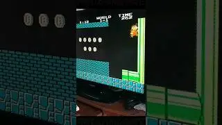 Паркур в Марио на денди. Walljump 