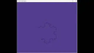 python project 28 Day 27 snowflake graphical program
