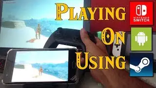 Playing Nintendo SWITCH Games on ANDROID Using STEAM LINK! A Multiplatform PARADOX!