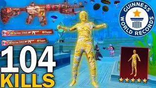 104 KILLS!🔥 IN 3 MATCHES FASTEST GAMEPLAY With MUMMY SET😍SAMSUNG,A7,A8,J2,J3,J4,J5,J6,J7,XS