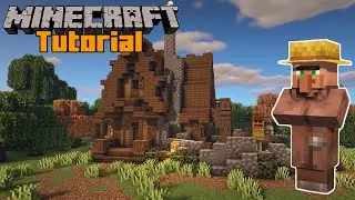 Minecraft | How to build a Farmer's House / Villager Auto Farm