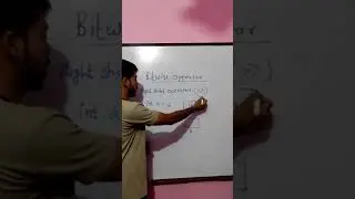 right shift operator (bitwise operator) in c language ,