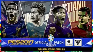 PES 2017 eFootball EURO 2024 Official Game BY HANO