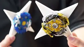 EPIC Modifications: NINJA Beyblade Frame PUT TO THE TEST - Battle with Illegal 3D Custom Parts