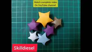 How to make star 🌟 #short