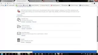 How to backup and restore site - Bluehost?