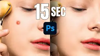 How to Remove Pimple in 15 Seconds – Photoshop 