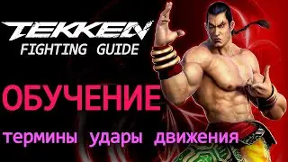 Как научиться играть в Tekken 7 Файтинг гайд How to play Теккен 8 Fighting Guide Training mode уроки