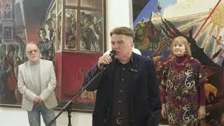 Владимир Васильев о художнике В.А. Успенском. Выступление на выставке Подвигу блокадного Ленинграда