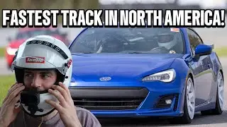 This Track is FAST! - Track Day At An F1 Track - Subaru BRZ Track Car Build
