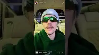 Justin Bieber and Hailey Bieber İnstagram Story (6 February 2020)