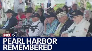 Pearl Harbor survivors pause to remember attack | FOX 5 News