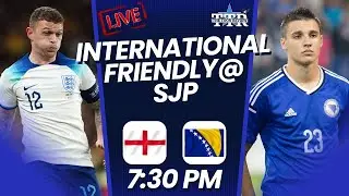 England v Bosnia & Herzegovina | Matchday Live