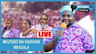 🔴LIVE: MKUTANO WA HADHARA WA ACT WAZALENDO MBAGALA RANGI TATU