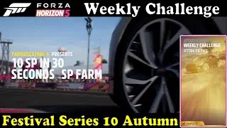 Forza Horizon 5 - Weekly Challenge Autumn Forzathon with 018 Jaguar I-PACE | Xbox Series Gameplay