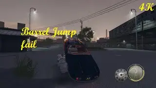 Barrel Jump fail into telephone polls gets me killed. Mafia 2 Definitive Edition