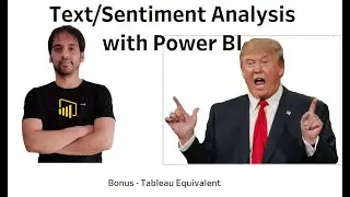 Sentiment/Text Analysis with Power BI- Will Trump come back. 2024? With PL-300 question