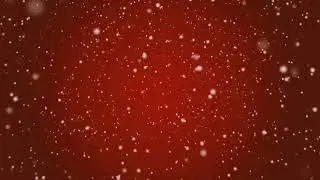 [10 Hours] REMAKE Snow Falling Full Screen RED B/G - Video & Audio [1080HD] SlowTV