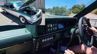 Ride Along In A Big Block Chevy V8 Turbo VH Commodore