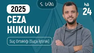 24) Ceza Hukuku KAMPI - Suç Ortaklığı (Suça İştirak) - Murat AKSEL