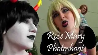 Homestuck Cosplay : Rose & Kanaya Photoshoot BTS