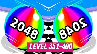 Ball Run 2048 Android iOS Gameplay Level 351-400