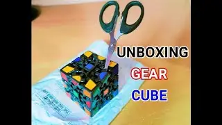 UNBOXING 3x3  GEAR CUBE IN HINDI
