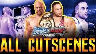WWE Smackdown Vs Raw 2006 - ALL CUT SCENES - Season Mode (Smackdown)