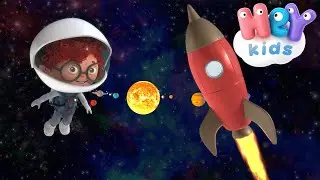 В Космоса 🪐 Песен за космонавт за деца 🚀 HeyKids - Детски Песни