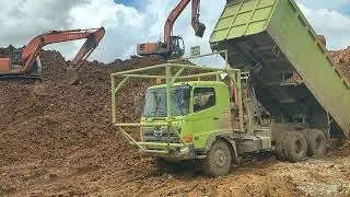 PROSES DUMPING ORE DI TAMBANG NIKEL. 
